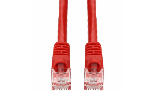 Proline PRO-6FCAT6A-RD Cat6a Snagless UTP Ethernet Patch Cable 6 ft Red