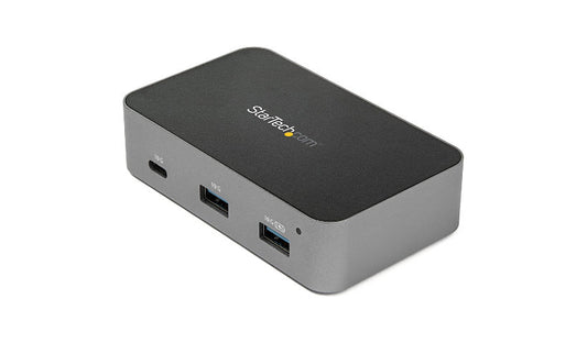 StarTech.com USB-C Hub with Gigabit Ethernet, 2x USB-A + USB-C, 10Gbps, Powered