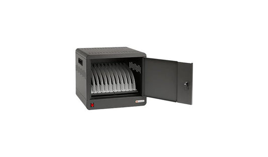 Bretford Cube Micro Station AC, 10 Devices, Charcoal, TVS10PAC-CK