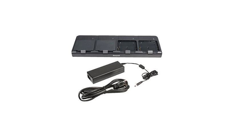 Honeywell 4-Slot Battery Charger for Dolphin CT50/CT60, CT50-QBC-1-R