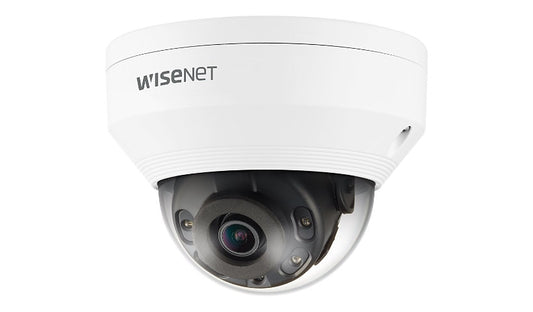 Hanwha Vision Wisenet Q QNV-8010R 5MP Vandal Dome Camera 2.8mm IR 66 ft