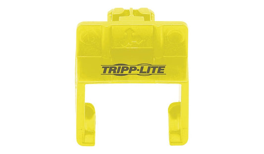 Eaton Tripp Lite Universal RJ45 Locking Inserts, Yellow, 10-Pack, N2LPLUG-010-YW