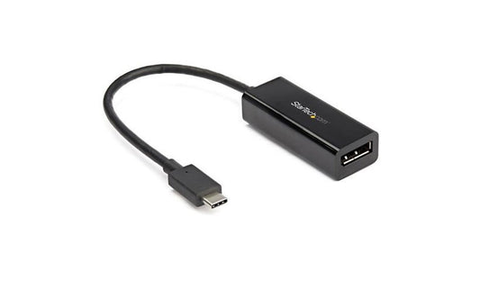 StarTech.com USB-C to DisplayPort 1.4 Adapter, 8K 60Hz HDR, Latching DP