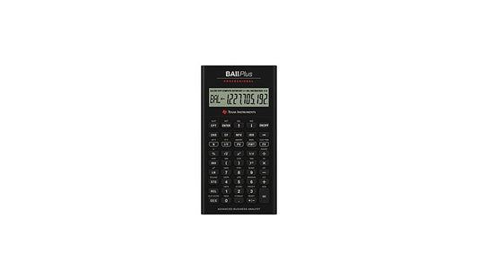 Texas Instruments BA II Plus Professional Financial Calculator, IIBAPRO/TBL/1L1