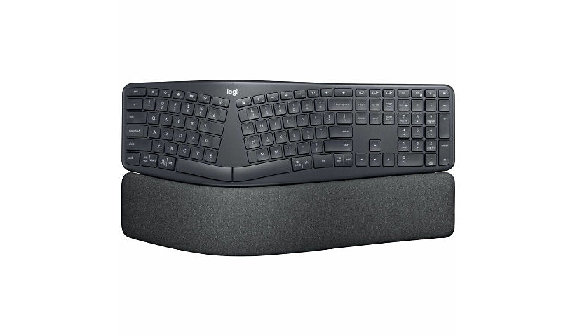 Logitech ERGO K860 Split Ergonomic Wireless Keyboard Graphite 920-009166 1 Year