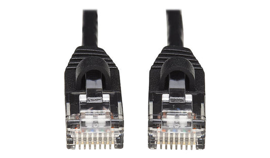 Tripp Lite N261-S10-BK Cat6a Slim Snagless UTP Ethernet Patch Cable 10 ft