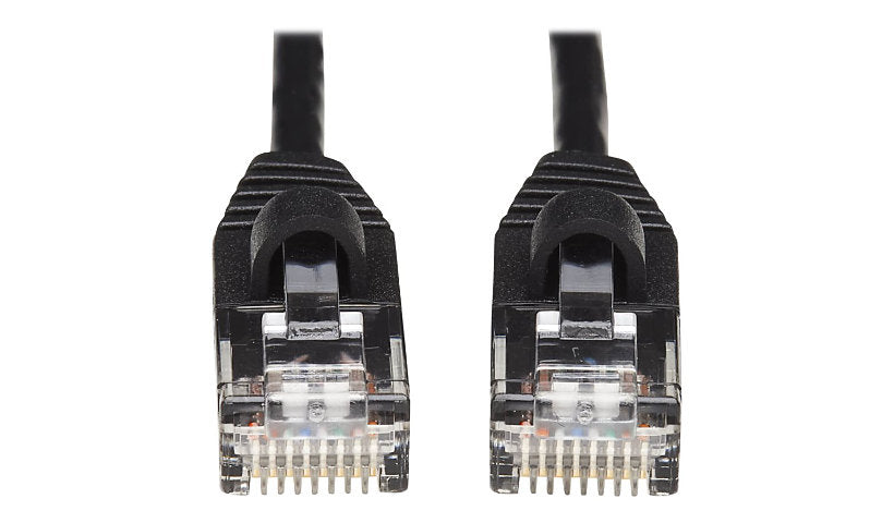 Tripp Lite N261-S15-BK Cat6a Slim Snagless UTP Ethernet Patch Cable 15 ft
