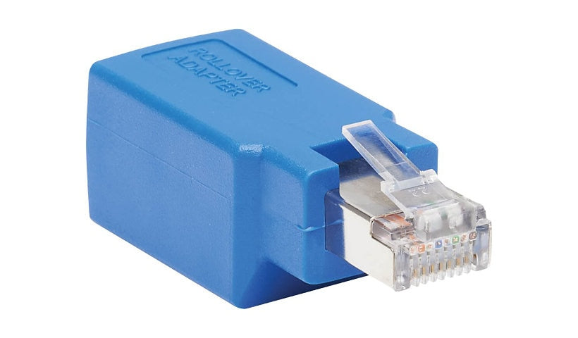 Tripp Lite N034-001-SH Cisco Console Rollover Adapter Shielded Blue