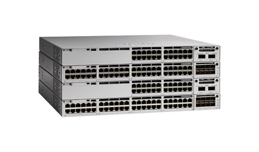Cisco Catalyst 9300L C9300L-24P-4X-E 24-Port PoE+ Switch, 4x 10G, 505W