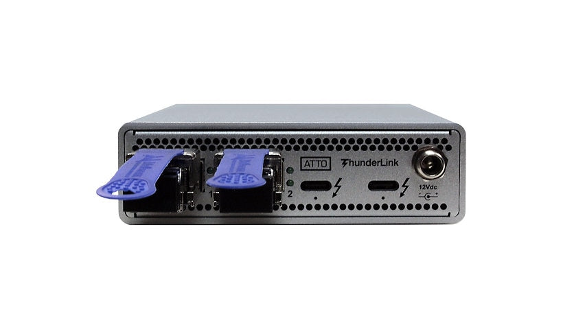 ATTO ThunderLink N3 3102 Thunderbolt 3 to Dual 10GbE SFP+ Adapter, TAA