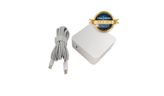 Total Micro 61W USB-C Adapter for Apple MRW22LL/A Limited Lifetime Warranty