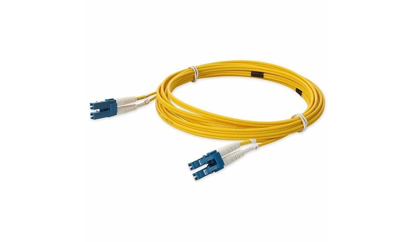 Proline PRO-LC-LC-3M9SMFLZ 3m (9.8ft) LC to LC OS2 Single Mode Duplex Fiber Patch Cable, 9/125, LSZH, Yellow