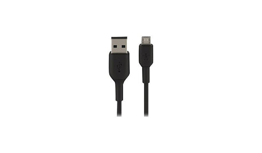 Belkin USB-A to Micro-USB Cable, 480 Mbps, USB-IF, 1 m (3.3 ft), Black