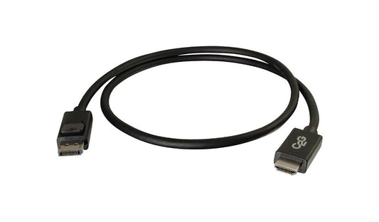 C2G 54324 DisplayPort to HDMI Adapter Cable 15 ft 1080p Lifetime Warranty