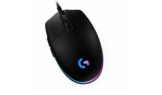 Logitech G203 LIGHTSYNC Wired Gaming Mouse 6 Button RGB Black 910-005790 2 Year