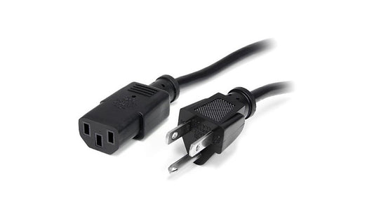 StarTech.com PXT1011010PK NEMA 5-15P to C13 Computer Power Cord 10-Pack 10 ft
