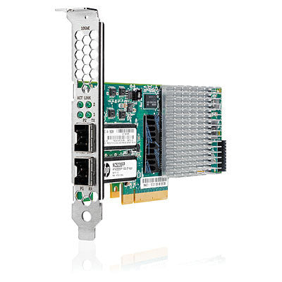HPE NC552SFP 614203-B21 10Gb 2-Port PCIe 2.0 x8 Multifunction Adapter G8