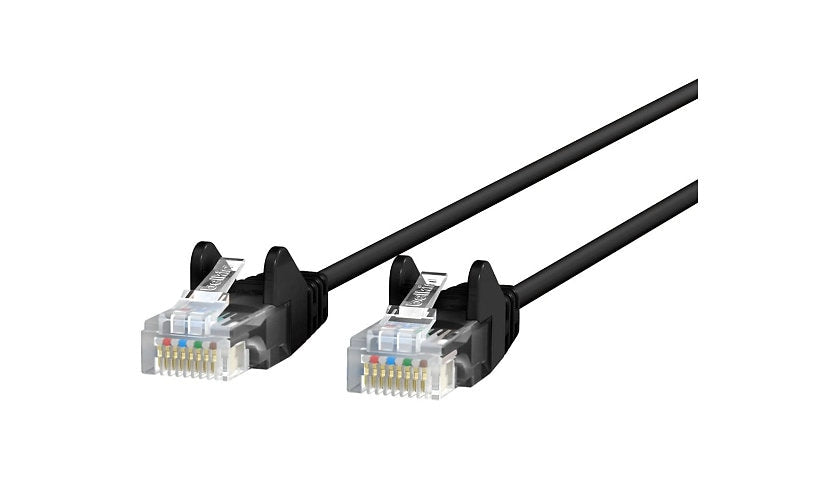 Belkin CE001B25-BLK-S Cat6 Slim Snagless UTP Ethernet Patch Cable 25 ft