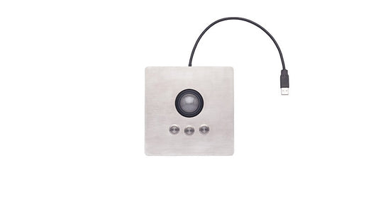 iKey PM-TB-USB Panel Mount Industrial Optical Trackball NEMA 4X