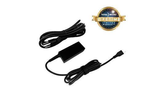 Total Micro 45W USB-C Adapter for HP 1HE07AA#ABA Limited Lifetime Warranty