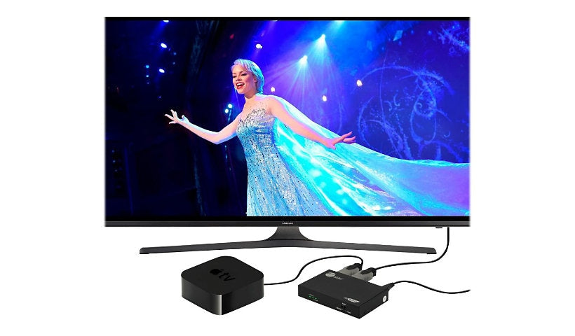 SIIG CE-H26B11-S1 2 Port HDMI Splitter, 4K60 HDR, EDID and Downscaler