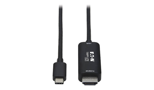 Tripp Lite Active USB-C to HDMI Cable, 4K 60Hz 4:4:4, HDR, HDCP 2.2, M/M, 6 ft