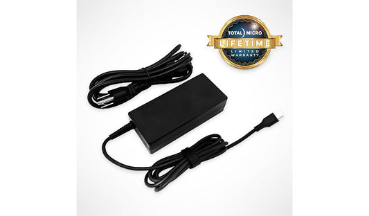 Total Micro 65W USB-C Adapter for Lenovo 4X20M26268 Limited Lifetime Warranty