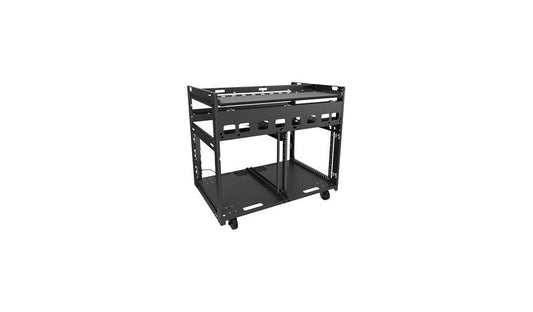 Middle Atlantic L5 2-Bay Flat Lectern Frame, 41.5in, TAA, L5-FLATFR-43LDW
