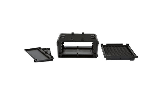 SKB 1SKB-iSF4U Studio Flyer 4U Rack Case with Wheels and Laptop Space