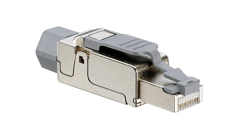Leviton 6APLG-S6A Cat6A Universal Tool-Free Field Plug RJ45 PoE