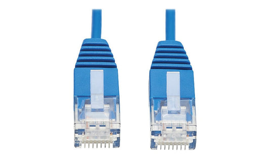 Tripp Lite N200-UR07-BL Cat6 Ultra-Slim Molded UTP Patch Cable 7 ft 32 AWG Blue