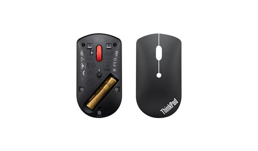 Lenovo ThinkPad Bluetooth Silent Mouse Low Profile 2400 DPI 4Y50X88822 1 Year