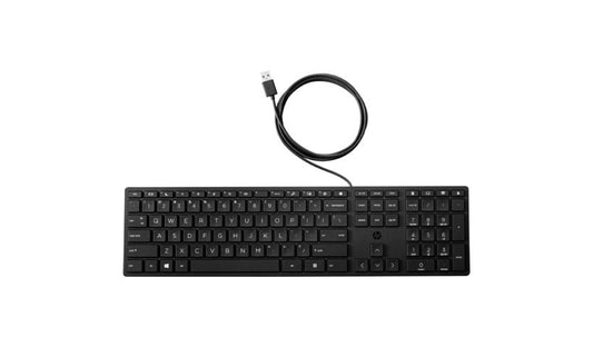 HP 320K Wired USB Desktop Keyboard 9SR37UT 1 Year