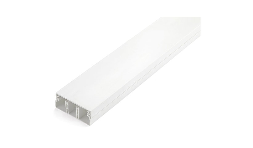 StarTech.com CBMCWD5020 3-Channel Cable Management Raceway 2 in W x 3/4 in H TAA