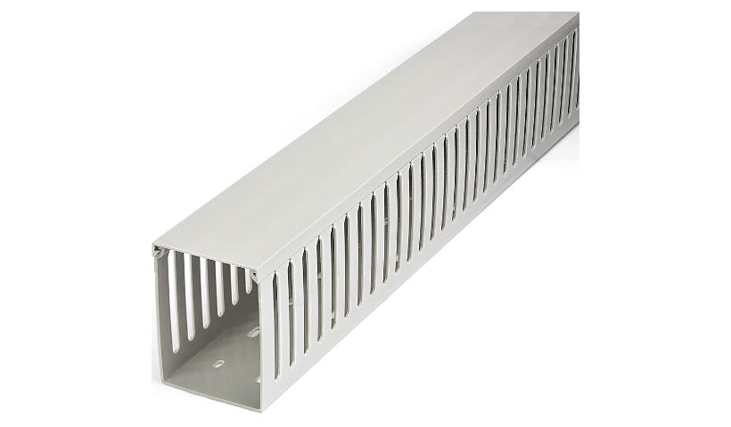 StarTech.com CBMWD75100 Slotted Cable Management Raceway 3 in W x 4 in H 2 Year