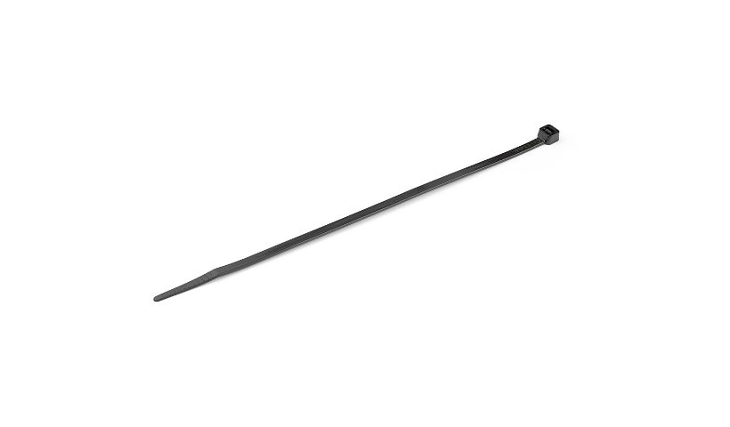 StarTech.com CBMZT8BK 8 in Nylon Cable Ties 2-1/8 in Bundle Diameter 2 Year
