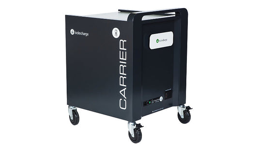 LocknCharge Carrier 30 Charging Cart, Wire Racks, LNC8-10396