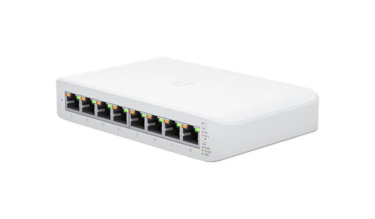 Ubiquiti UniFi Switch Lite 8 PoE USW-Lite-8-POE 8-Port Gigabit, 4 PoE+