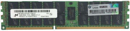 HPE 632204-001 16GB DDR3-1333 PC3L-10600 2Rx4 CL9 ECC RDIMM LP Memory for G6/G7