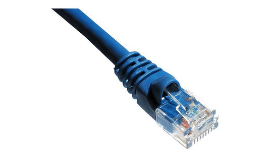Axiom C6AMB-B6-AX Cat6A 650 MHz Snagless Patch Cable 6 ft Molded UTP Blue