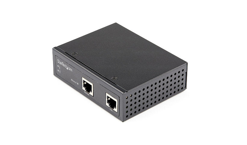 StarTech POEINJ30W Industrial Gigabit PoE+ Injector, 30W, 48-56V DC