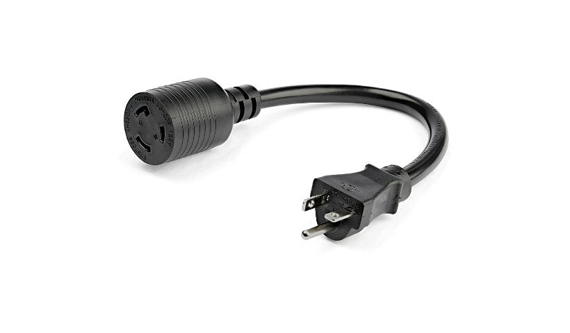 StarTech.com PAC520PLR3 NEMA L5-20R to NEMA 5-20P Power Cord Adapter 3 ft 125V