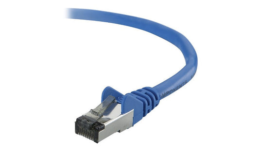 Belkin A3L781-01BL-CDW Cat5e Non-Booted UTP Ethernet Patch Cable 1 ft Blue