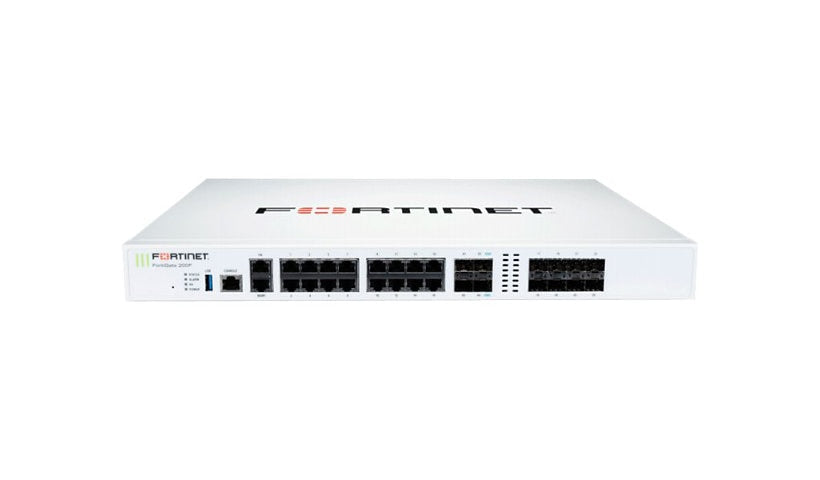 Fortinet FortiGate 200F FG-200F Firewall, 27 Gbps, 10G SFP+, 1U