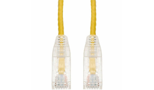 Proline PRO-3FSLCAT6A-YW Cat6a Slim Snagless UTP Ethernet Patch Cable 3 ft