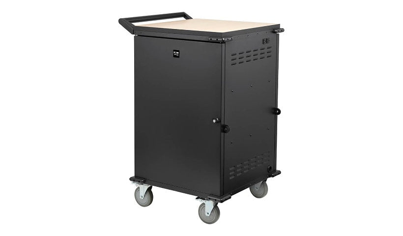 Eaton Tripp Lite Locking Storage Cart, Devices and AV Gear, Black, CSCSTORAGE1