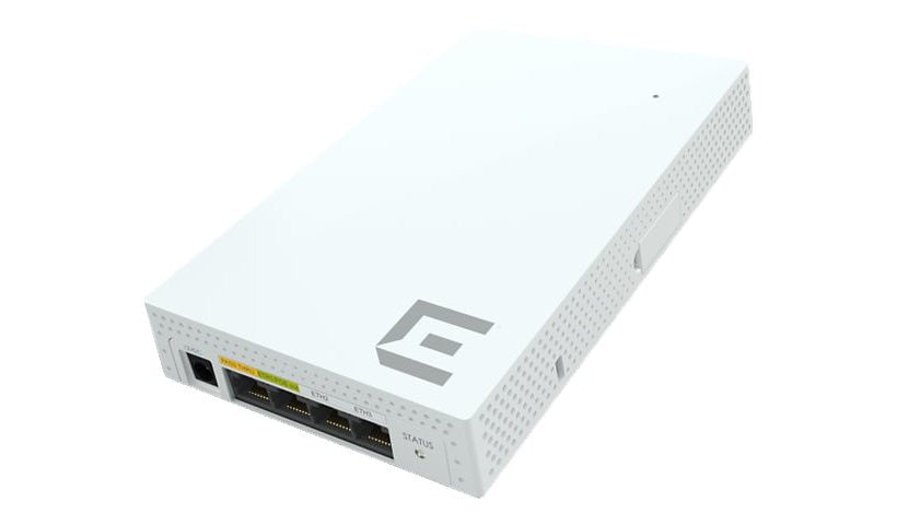 Extreme AP302W AP302W-FCC Wi-Fi 6 Wall Plate Access Point, PoE Out Ports