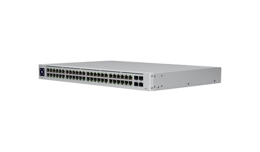Ubiquiti UniFi USW-48 48-Port Gigabit Managed Switch, 4 SFP, Fanless
