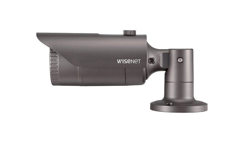 Hanwha Vision Wisenet Q QNO-8020R 5MP Camera 4mm IR 82 ft PoE Gray