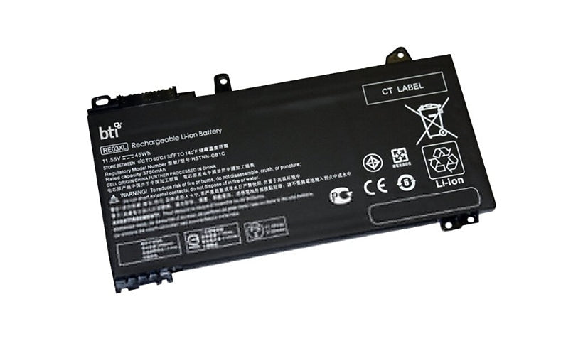 BTI L32656-002-BTI 11.55V 45Wh Li-Polymer Battery for HP ProBook 430 440 G6